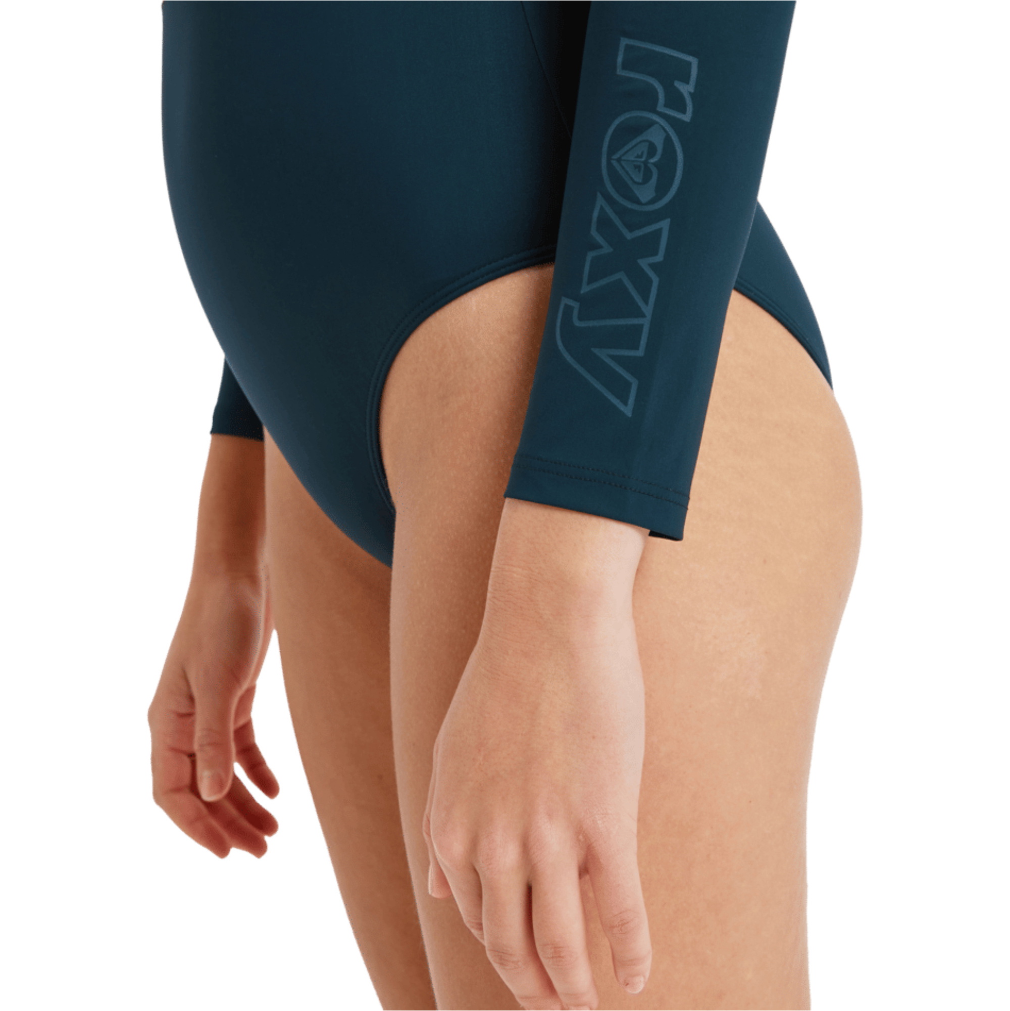 2025 Roxy Womens Active Colourblock One Piece Surfsuit ERJWR03867 - Anthracite